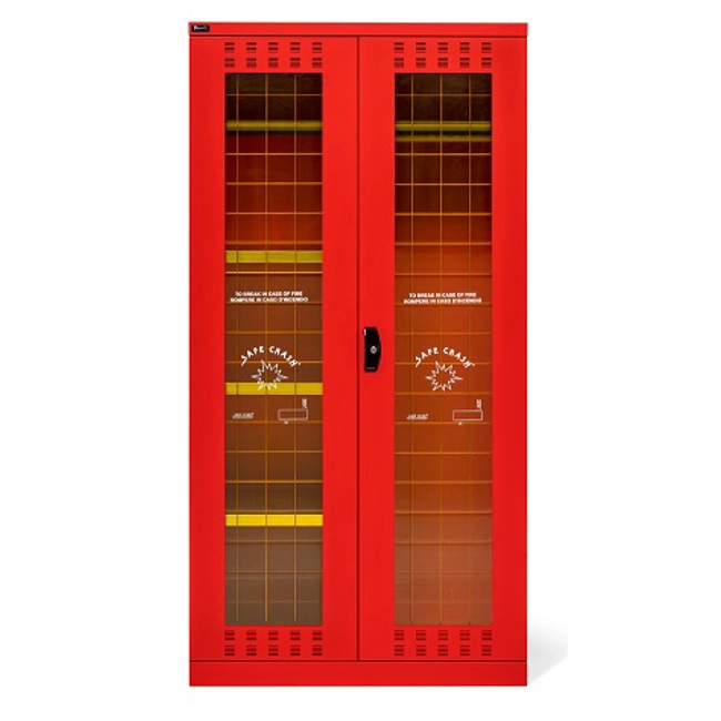 Vendita online Armadio Perfom 14033 con porte battenti mm.1023x555x2000H - Rosso RAL3020